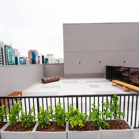 Luxury Flat In Vila Olimpia With Rooftop Pool, Gym, Cinema & More! Sao Paulo Exterior photo