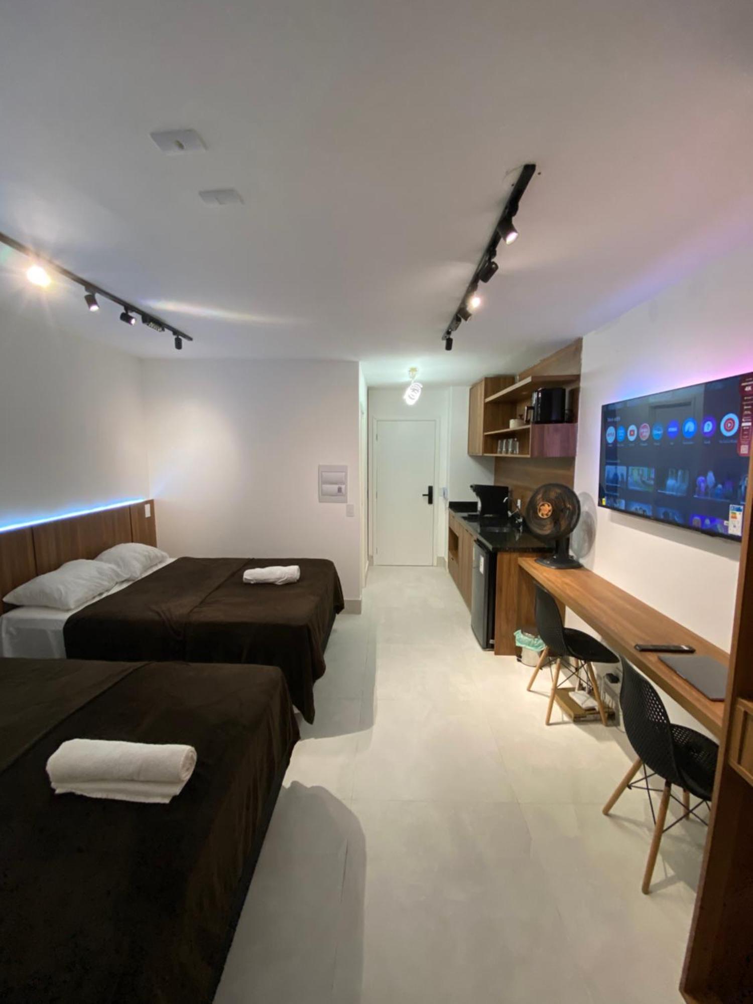 Apartment Luxury Flat In Olimpia With Rooftop Pool, Gym, Cinema & More! Sao Paulo